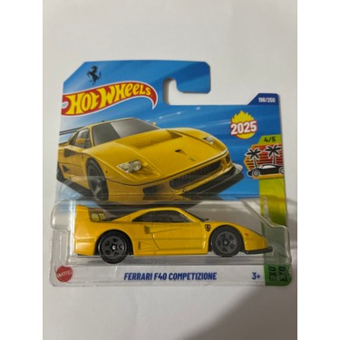 Hot Wheels Ferrari F40 Competizione Sarı Fiyatı