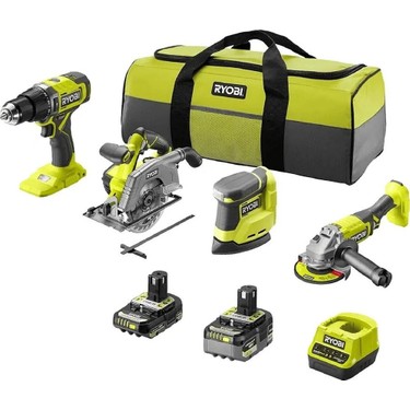 Ryobi R18CK4G-252S One+ 4'lü Kombo Kit Fiyatı