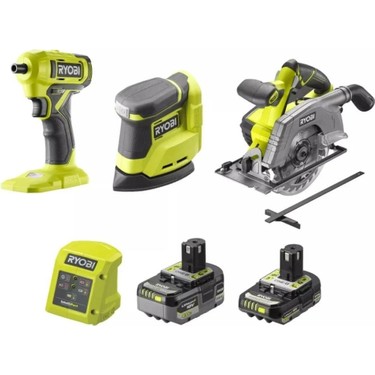 Ryobi R18CK3G-242G One+ 3'lü Kombo Kit (RSD18+R18CSP+RPS18 + Fiyatı