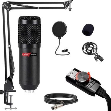 Lastvoice BM800BTA Gaming 7.1 Ses Kartı ve Mikrofon Seti Fiyatı