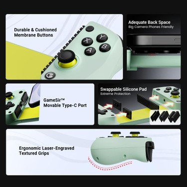 Gamesir X5 Lite: Hall Efektli Çok Fonksiyonlu Usb-C Mobil Fiyatı