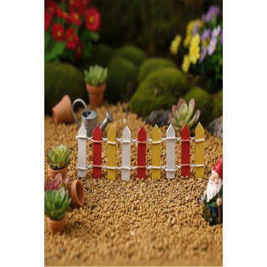 ArtMaster Mini Kırmızı Renkli Bahçe Çiti 1 Adet 3X60 cm Fiyatı