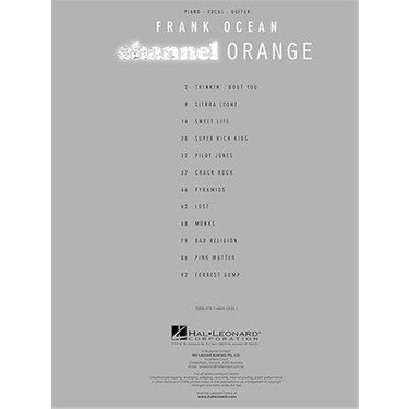 AyrStore Frank Ocean: Channel Orange Fiyatı - Taksit Seçenekleri