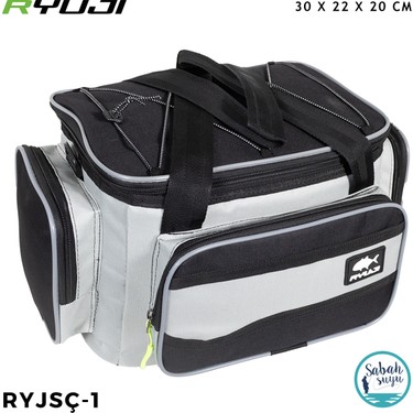 Ryuji Ryjsç-1 Spin Balıkçı Çantası 30X22X20CM Gri-Siyah Fiyatı