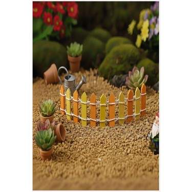 ArtMaster Mini Sarı Renkli Bahçe Çiti 1 Adet 3X60 cm Fiyatı