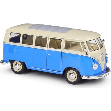 Welly 1963 Volkswagen T1 Bus (Mavi) 1/24 Model Araba Fiyatı