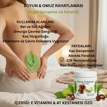 Hunca Care Horse Chestnut Gel-Cream 500ML – At Kestanesi Jel Fiyatı