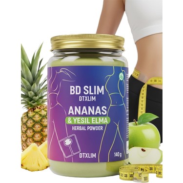 BD Dtx Slim Ananas ve Yeşil Elma Özlü Premium Japanase Detox Fiyatı