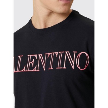 VALENTINO Tシャツ Valentino Cotton T-Shirt With Logo Fiyatı - Taksit Seçenekleri
