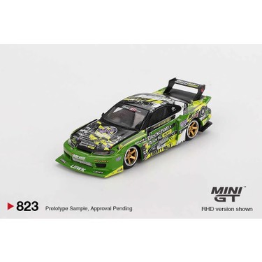 MINI GT Nissan LB-Silhouette グリーン Mini Gt Mini Gt 1/64 Nissan Lb-Super Silhouette S15 Sılvıa Fiyatı