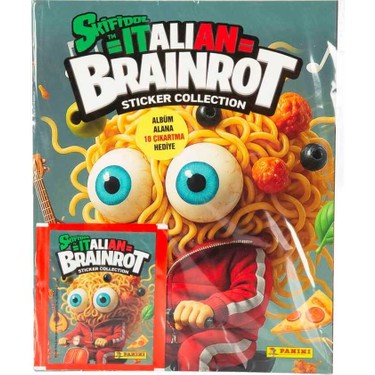 Panini Italian Brainrot Çıkartma Albümü 29994 Fiyatı