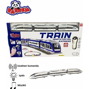 Vardem Uzaktan Kumandalı 49 Parça Işıklı 265 cm Hızlı Tren Fiyatı