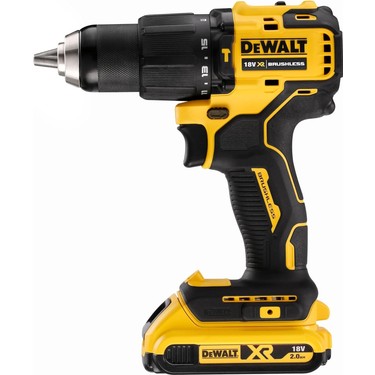 Dewalt DCD709D2T 18V 2.0Ah Kömürsüz Darbeli Matkap 65 Nm Fiyatı