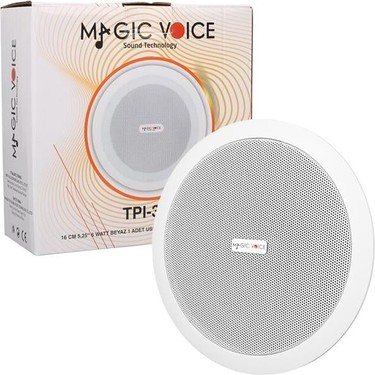 Magicvoice TPI-351 6 (16 Cm) Hat Trafolu Alçıpan/asma Tavan Fiyatı