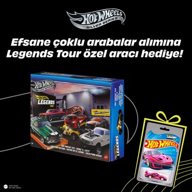 Hot Wheels Efsane Temalı Çoklu Arabalar Alana Legends Tour Fiyatı