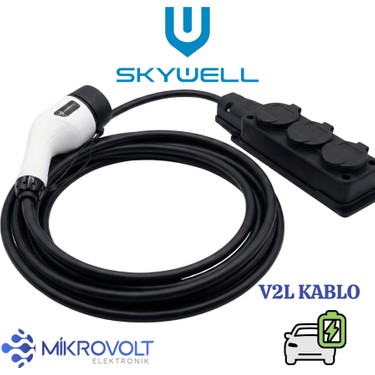 Mikrovolt V2L Araç Deşarj Kablosu (Skywell) Fiyatı