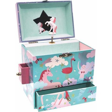 Floss & Rock 3 Çekmeceli Müzikli Mücevher Kutusu Fantasy Fiyatı