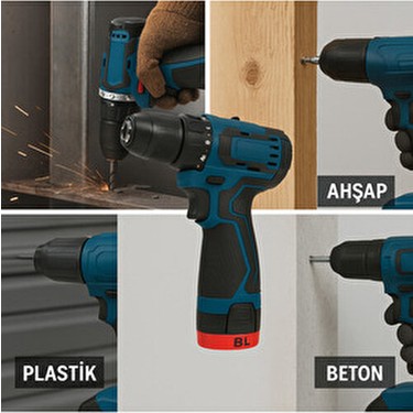 Cmc Tools CMC3911 Akülü Darbeli Matkap 16.8V Kömürsüz Motor Fiyatı