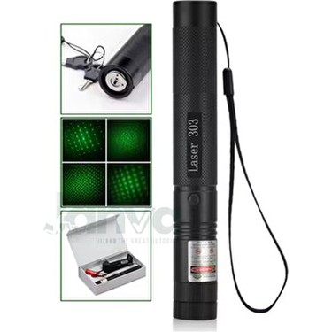 Janva Şarjlı Turbo Yeşil Lazer Pointer 15000 Mv Güçlü Kibrit Fiyatı
