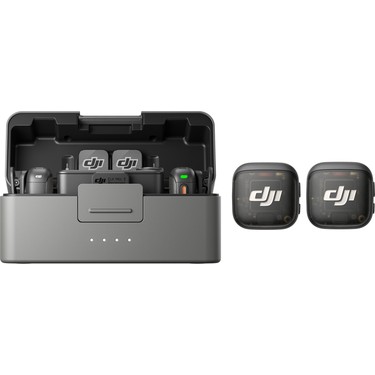 DJI MIC 3 Yaka Mikrofon Seti 2 TX + 1 RX Type-C Bağlantı Fiyatı