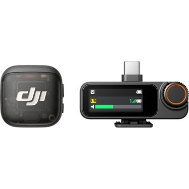 DJI MIC 3 Yaka Mikrofon Seti (1 TX + 1 RX) Type-C Fiyatı, 5.0