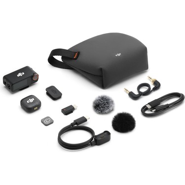 DJI MIC 3 Yaka Mikrofon Seti (1 TX + 1 RX) Type-C Fiyatı, 5.0