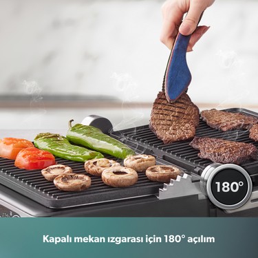 グリンダ Homend Grilliant 1340H Inox Gövde Döküm Plaka Tost ve Izgara Fiyatı
