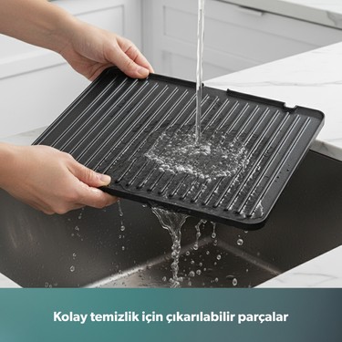 Homend Grilliant 1340H Inox Gövde Döküm Plaka Tost ve Izgara Fiyatı