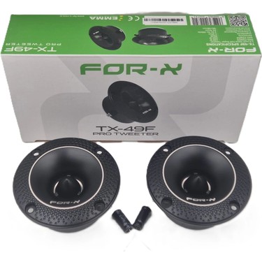 For-X Dome Tweeter 10CM - Pro 200W 100 Rms Tiz - For-X Fiyatı