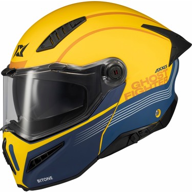 Axxis Ghostfighter SV Bitone C13 Yellow Motosiklet Çene Fiyatı