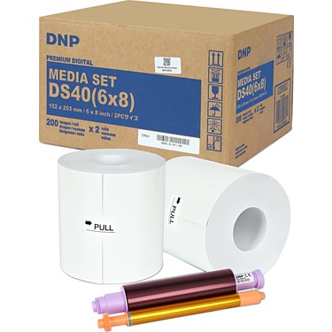 ニンテンドーDS40本セット Dnp DS40 15X21 cm (6x8) Fotoğraf Kağıdı ve Ribon Seti Fiyatı, 5.0
