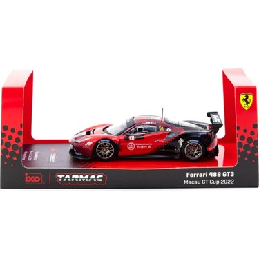 tarmac Ferrari 488 GT3 ターマック　フェラーリ LaraTech Tarmac Works X iXO Models 1/64 Ferrari 488 GT3 Fiyatı