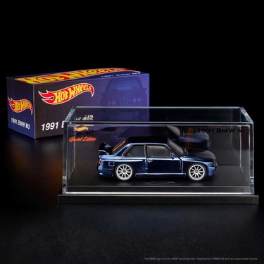 Hot Wheels Rlc 1991 Bmw M3 Mavi - Akrilik Kutuda Fiyatı