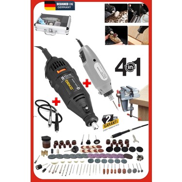 Deko Turkey Çift Makine 500 Watt 362 Parça Hobi Gravür Oyma Fiyatı