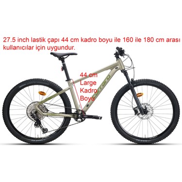 ビルダー太郎 Carraro Crx 712D 27.5 Jant 44 Kadro 12 Vites Dağ Bisikleti Fiyatı