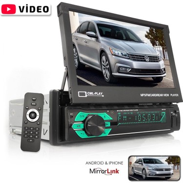 7'' Indash Teyp 4X45W Mirrorlink Bt Dual USB Tf Aux Poke Fiyatı