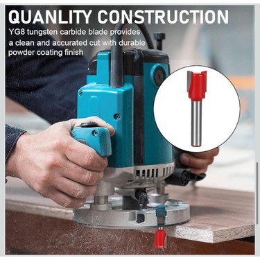 Fırat Hırdavat 12 Parça Ahşap Freze Uç Seti 6 mm Sap Fiyatı