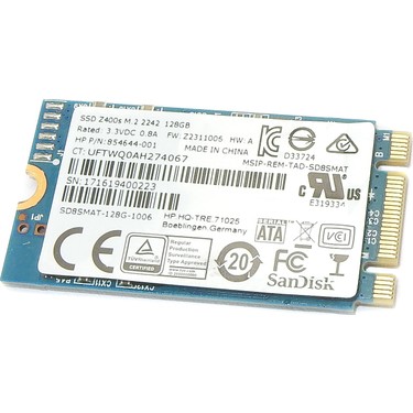 Sandisk Sandısk SSD Z400S 128GB M-Sata 600MBPS/440MBPS Fiyatı