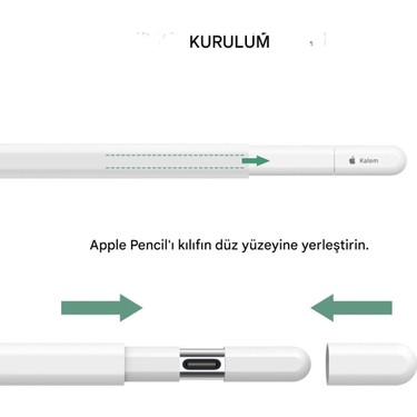 MobaxAksesuar Apple Pencil Usb-C Için Uyumlu Koruyucu Esnek Fiyatı