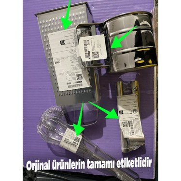 IKEA 5 Parça Paslanmaz Çelik Mutfak Set; Sarımsak Ezici, Fiyatı
