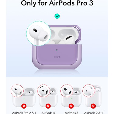 ESR Airpods Pro 3 (2025) Orbit Hybrid Manyetik Halolock Fiyatı ESR Airpods Pro 3 (2025) Orbit Hybrid Manyetik Halolock Fiyatı