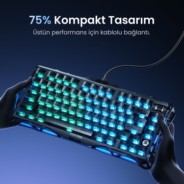 Gravastar Mercury V75 He Hall Effect Manyetik Switch Gaming Fiyatı