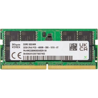 Sk Hynix 32GB Ddr5 4800MHZ CL40 Sodımm Notebook Ram Fiyatı