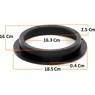16 cm Hoparlör Için 2.5 cm Plastik Yükseltme Kasnak Takımı Fiyatı