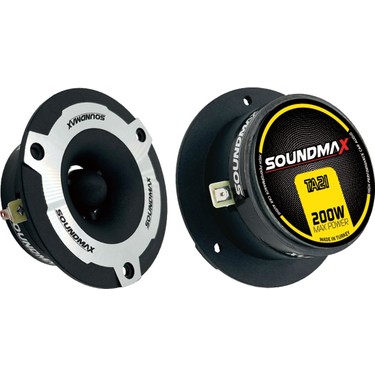 Soundmax SX-TA21 Pro Spl Dome Tweeter Çifti 400WAT-200W Rms Fiyatı