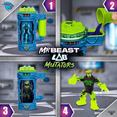 Toyfest Mr Beast Lab Mutators Atomic Earth Panther Deney Fiyatı