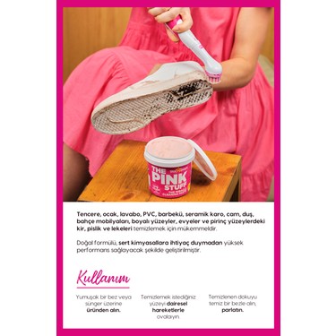 The Pink Stuff Mucizevi Temizlik Macunu 850 g – Çok Amaçlı, Fiyatı