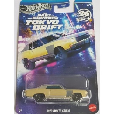 Hot Wheels 2025 Silver Fast & Furious Tokyo Drift 1970 Monte Fiyatı