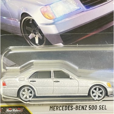 Fémautó Hot Wheels Premium 2024, Fast & Furious Mercedes-Benz 500 SEL, 1:64, szürke Fémautó Hot Wheels Premium 2024, Fast & Furious Mercedes-Benz 500 SEL, 1:64, szürke