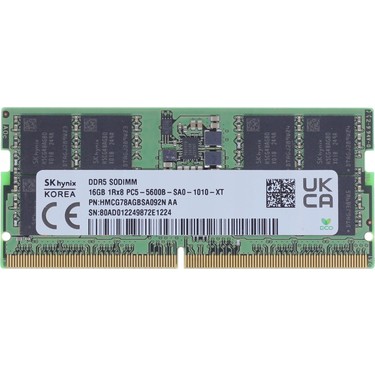 Hynix Hynıx 16GB Ddr5 5600MHZ Hynıx 1.1V Sodimm Kutusuz Fiyatı